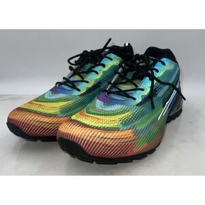 Kricely Mens Hiking Shoes Sz 15 Rainbow Color X Grip Trail Lace Up Outdoors